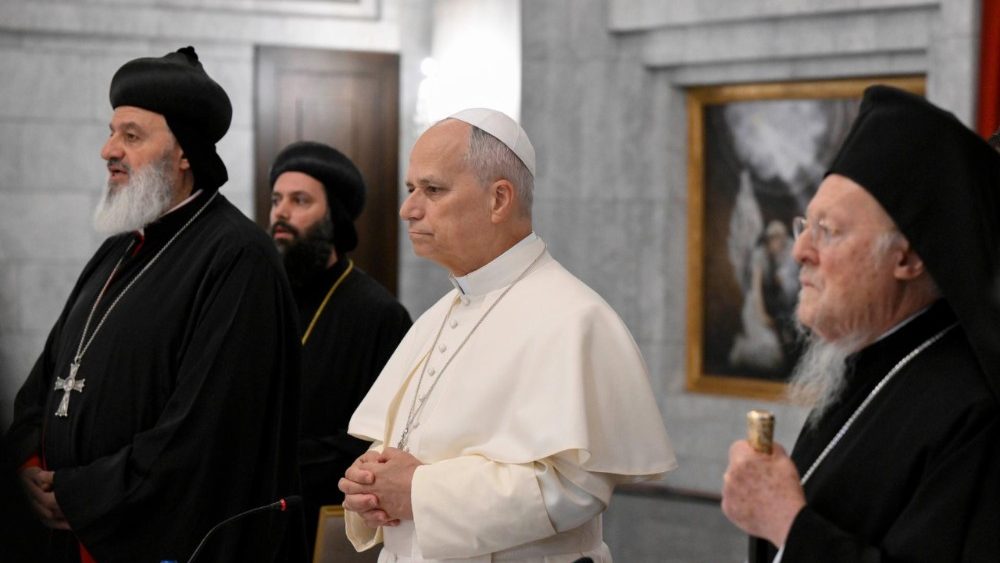 2025.11.29 Viaggio Apostolico in Turkiye - Incontro privato con i Capi delle Chiese e delle Comunita' Cristiane