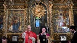 2025.11.29 Viaggio Apostolico in Turkiye - Doxologia nella Chiesa Patriarcale di San Giorgio