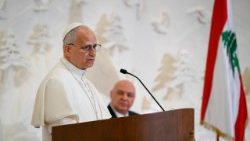 2025.11.30 Viaggio Apostolico in Libano - Incontro con le Autorita’