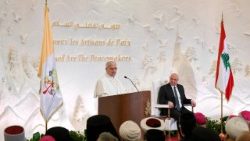 2025.11.30 Viaggio Apostolico in Libano - Incontro con le Autorita’