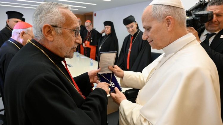 2025.12.01 Viaggio Apostolico in Libano - Incontro con i Patriarchi