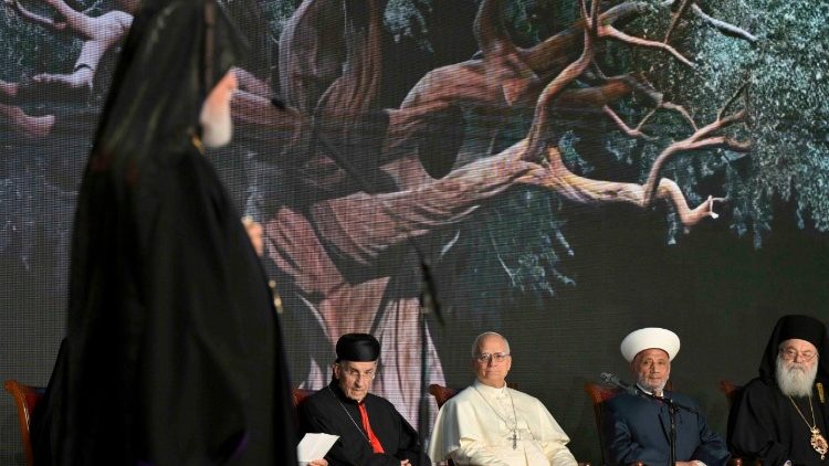 Il Catholicos Aram I, leader armeno-ortodosso