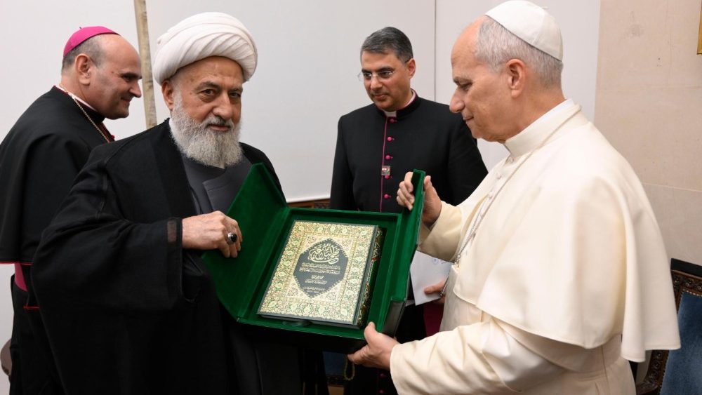 Сустрэча з лідарамі мусульман і друзаў Лівана