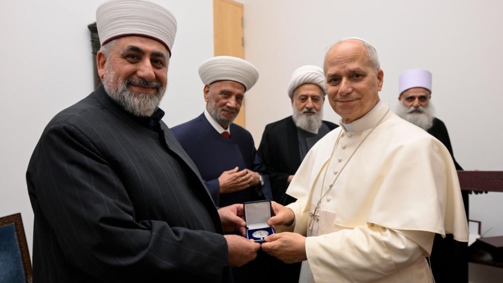 Сустрэча з лідарамі мусульман і друзаў Лівана