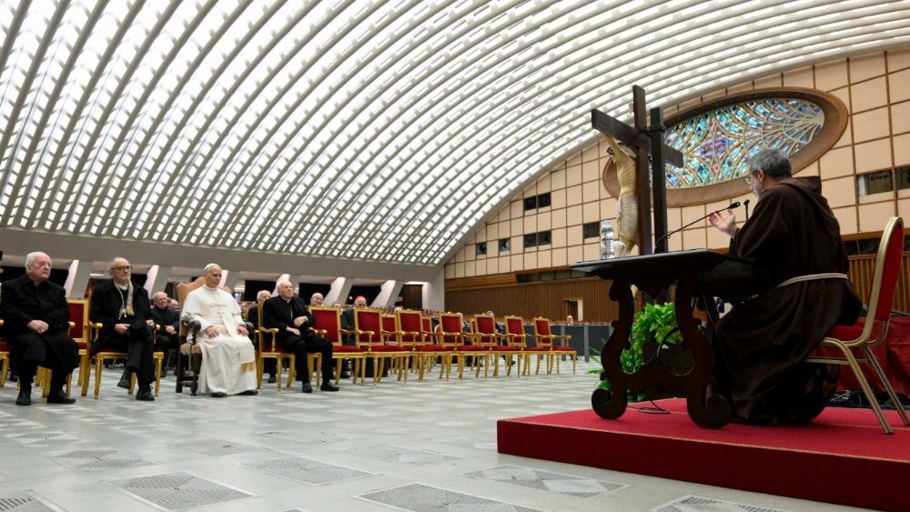 Leon al XIV-lea la prima predică de Advent în Cetatea Vaticanului