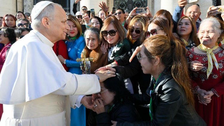 Lev XIV. při zvláštní Jubilejní audienci v sobotu 6. prosince