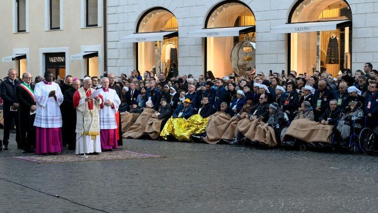 Папата на площад "Испания" за празника на Непорочното зачатие