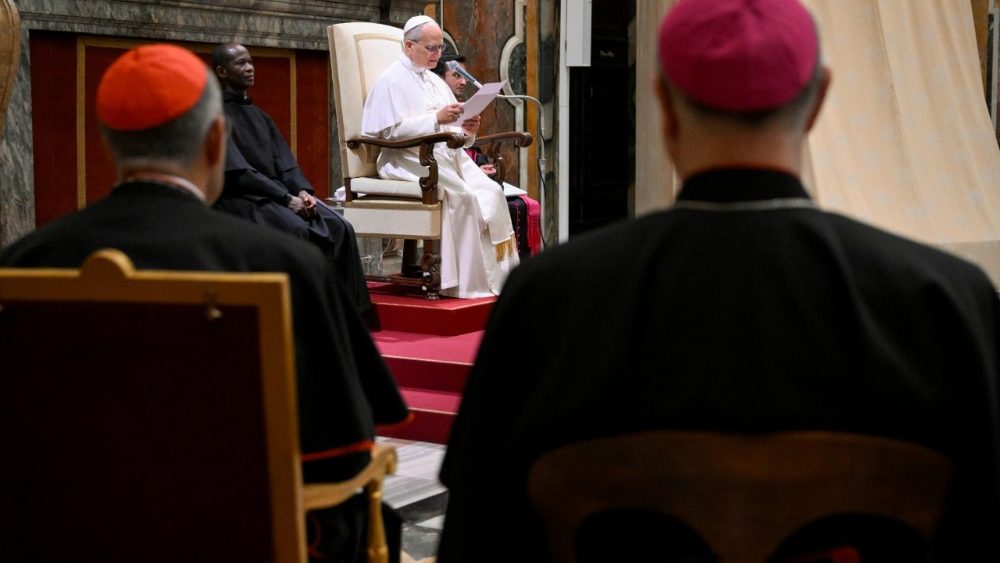 2025.12.11 Docenti e Studenti del Pontificio Istituto di Archeologia Cristiana