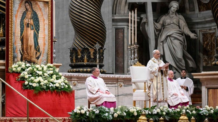 2025.12.12 Celebrazione eucaristica nella Memoria della Beata Vergine Maria di Guadalupe