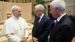 Papa Leone XIV nell'udienza a dirigenti e funzionari dell'Intelligence Italiana