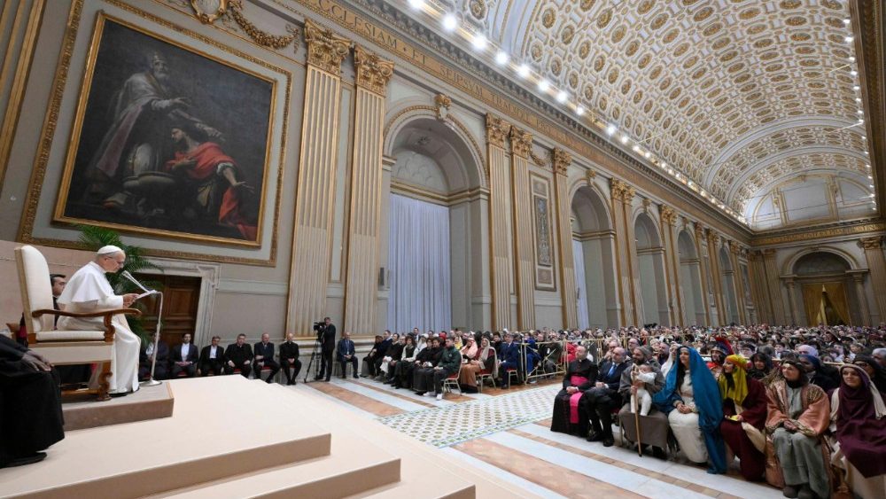 2025.12.13 Figuranti del Prersepio vivente della Basilica di Santa Maria Maggiore