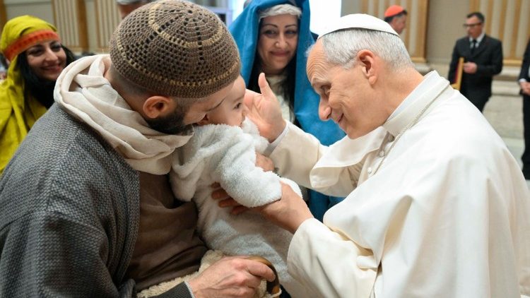 Żywa szopka przed Bazyliką Matki Bożej Większej (arch.)