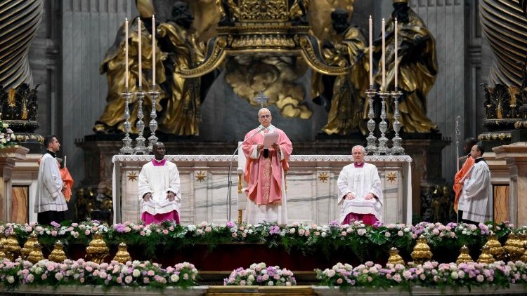 教皇レオ14世による、「受刑者の聖年」のミサ　2025年12月15日　バチカン・聖ペトロ大聖堂