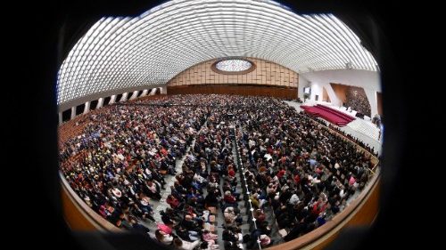 L'udienza in Aula Paolo VI 