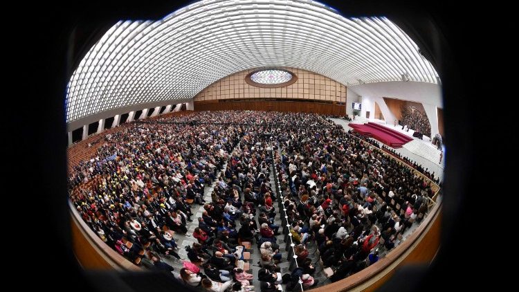 L'udienza in Aula Paolo VI