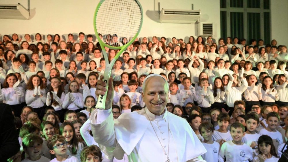 Візіт у Папскую школу імя Паўла VI