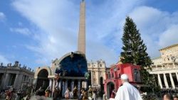 The Pope in St. Peter's Square during the General Audience 