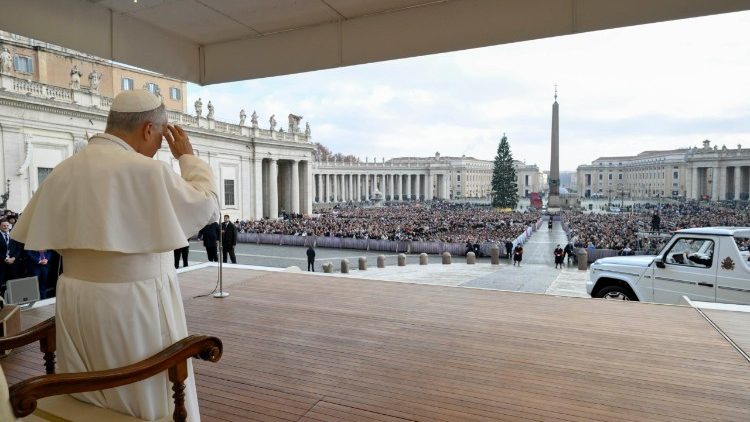 ቅዱስነታቸው በሳምንታዊው የትምህርተ ክርስቶስ አስተምህሮ ላይ