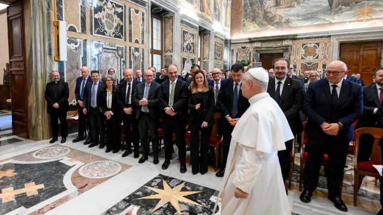 Audiencia del Papa a los Asesores Laborales de Italia