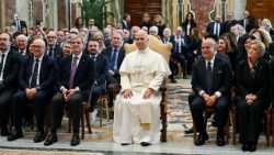 The Pope meets with the Order of Employment Consultants