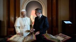 Візіт на выставу Бібліі Борса д'Эстэ