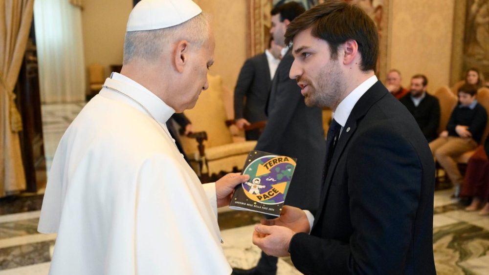 Папская аўдыенцыя для моладзі руху "Каталіцкая акцыя"