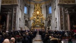 Thánh lễ mừng Chúa Giáng Sinh dành cho các nhân viên Quốc gia Thành Vatican, ngày 19.12.2025.