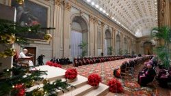 Папата с Римската курия