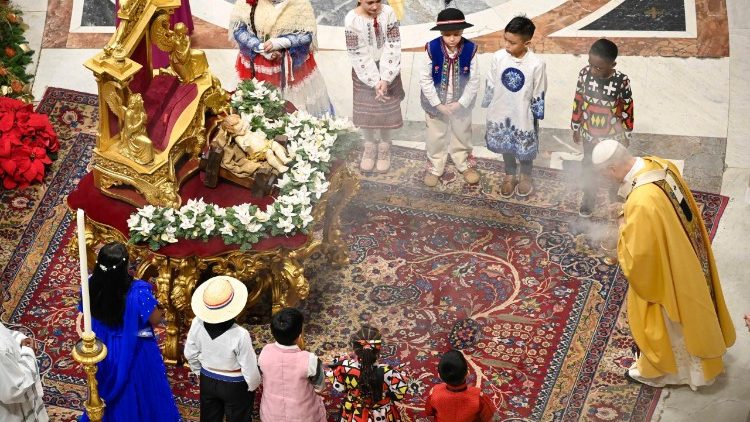 Kalėdų Nakties Mišios Šv. Petro bazilikoje