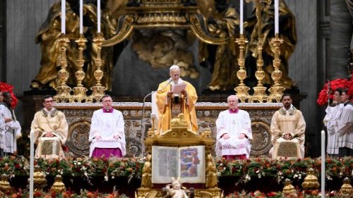 Leo XIV. in der Christmette: Verk&uuml;nden wir die Freude der Weihnacht