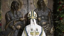 Кардынал Макрыцкас зачыніў Святую Браму Базілікі Санта-Марыя-Маджорэ