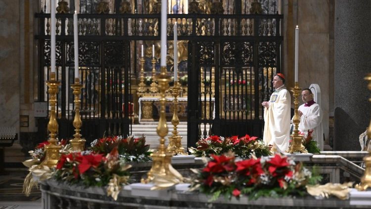 Lango la Jubilei Kanisa kuu la B. Maria Mkuu Lafungwa