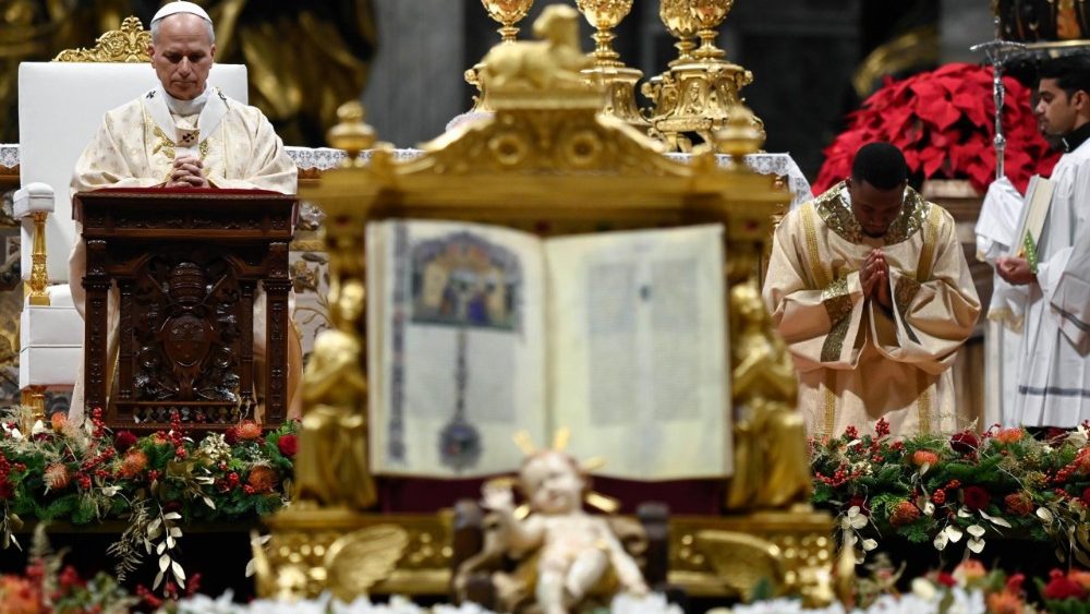 Leon XIV la Sfânta Liturghie a solemnității Nașterii Domnului