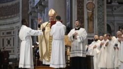 2025.12.27संत जोन लातेरन महागिरजाघऱ का पवित्र दवार बंद करने की  धर्मविधि