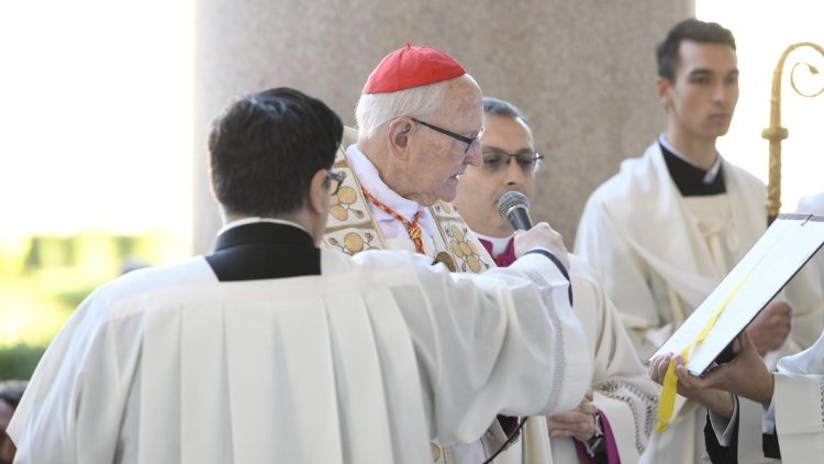 The closing of the Holy Door of the Basilica of St. Paul Outside the Walls