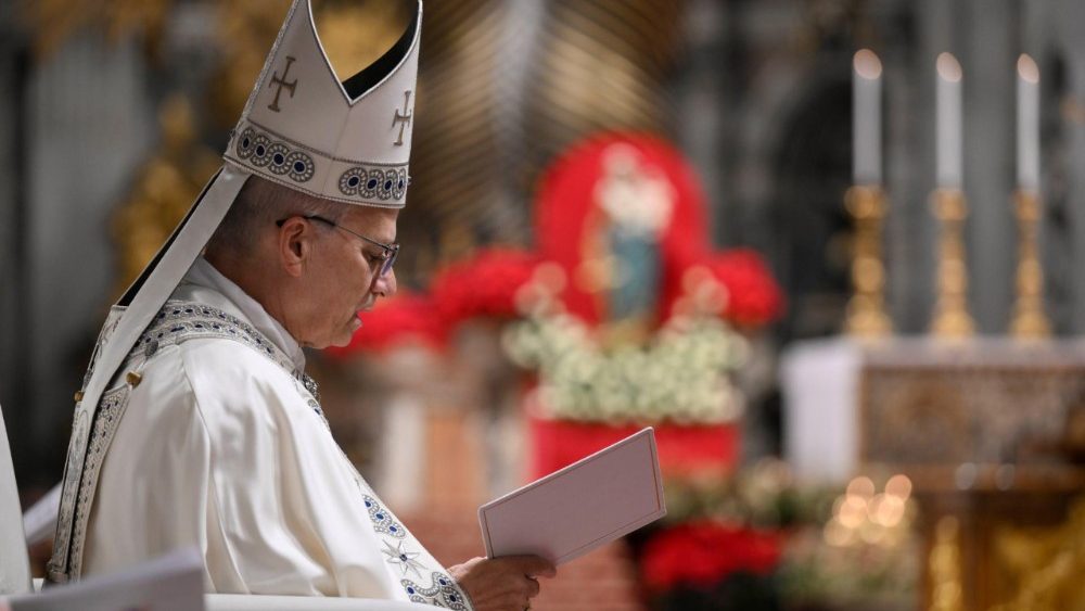 Нешпары ў Базіліцы Святога Пятра