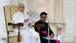 教皇レオ14世　2025年12月31日の一般謁見　バチカン・聖ペトロ広場