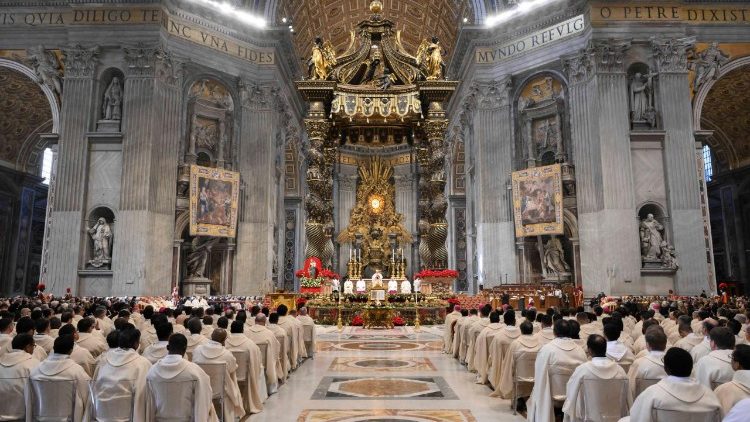 Misa katika Basilika ya Mtakatifu Petro