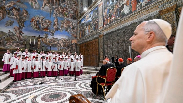 Коледен концерт на хора на Сикстинската капела