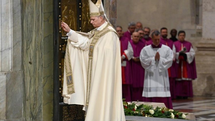 Chiusura della Porta Santa nella Basilica di San Pietro