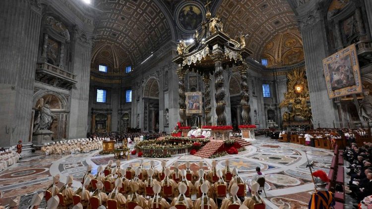 Святая Імша ў Ватыкане ва ўрачыстасць Аб’яўлення Пана