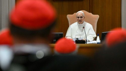 Il Papa apre il Concistoro: “Sono qui per ascoltare. Impariamo a lavorare insieme”