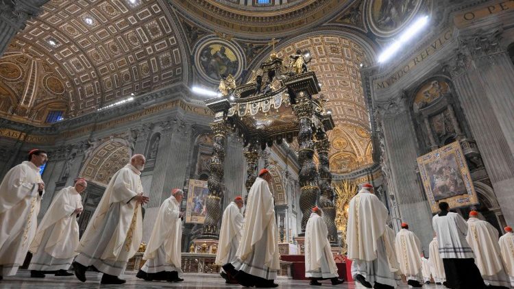 Mše svat&aacute; s kardin&aacute;ly v r&aacute;mci mimoř&aacute;dn&eacute; konzistoře, 8. ledna 2026