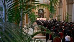 No Vaticano, audiência do Santo Padre ao Corpo Diplomático acreditado junto à Santa Sé (@VATICAN MEDIA)