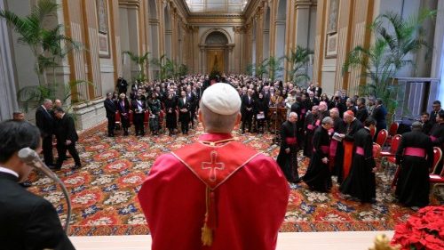 Pope raises alarm over human rights and a spreading “zeal for war”