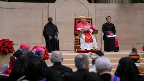 Папа Лев XIV до дипломатів: будьте будівничими миру та відважними у правді 