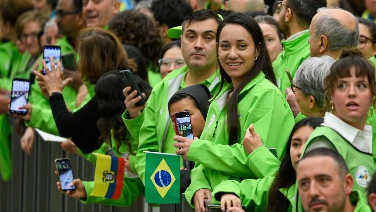 I volontari del Giubileo in Aula Paolo VI