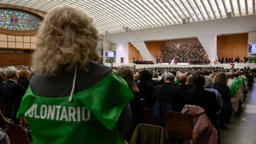 Аўдыенцыя для арганізатараў і валанцёраў Юбілейнага года