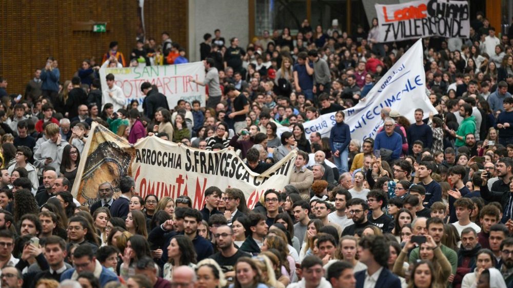 Сустрэча з моладдзю Рымскай дыяцэзіі