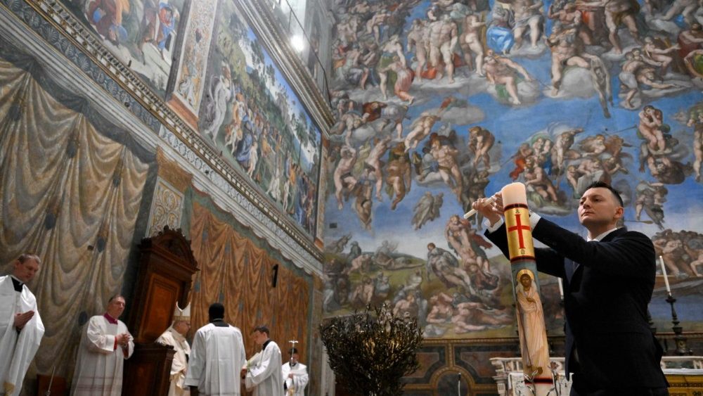 Хрост дзяцей у Сікстынскай капэле